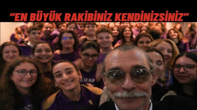 Erdal Beşikcioğlu’ndan Öğrencilere Sanat ve Hayat Dersi