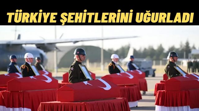 Kahramanlarımıza Son Veda: 20 Şehit İçin Devlet Töreni