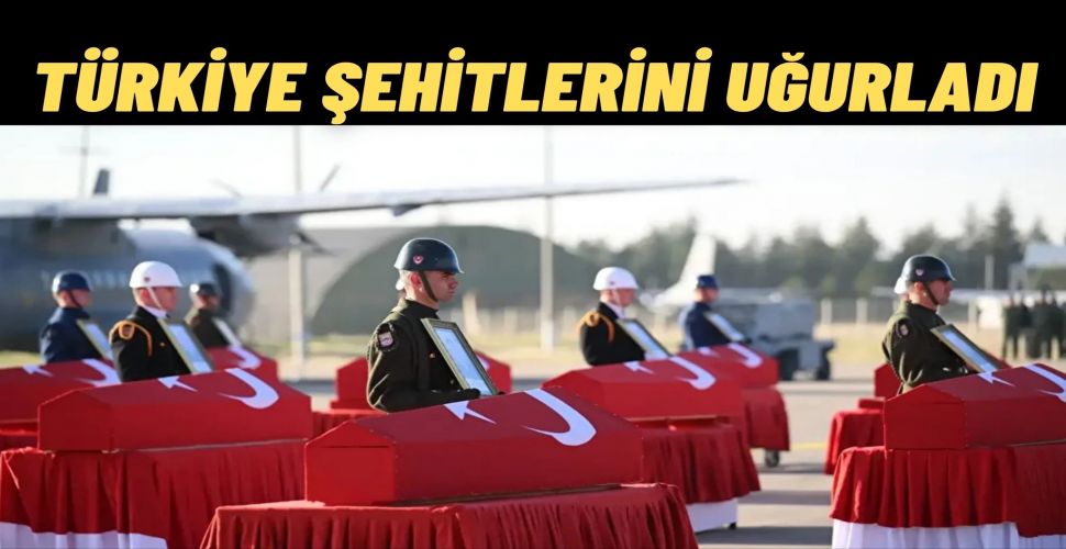 Kahramanlarımıza Son Veda: 20 Şehit İçin Devlet Töreni