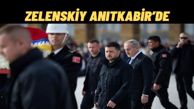 Zelenskiy Ankara’da Anıtkabir’i Ziyaret Etti Atatürk’ün Mücadelesi Dünyaya İlham Veriyor