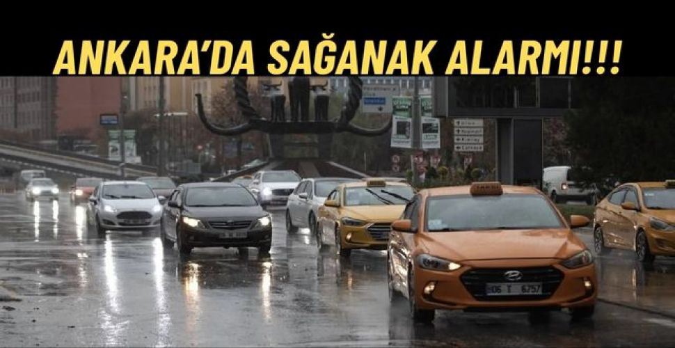 Ankara’da Akşam Saatlerinde Etkili Yağış Bekleniyor