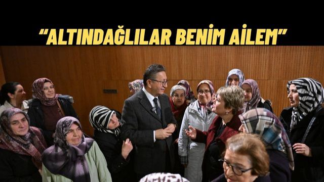 Başkan Tiryaki Altındağlı Kadınlarla Buluştu