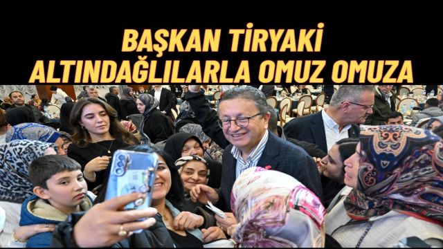 Başkan Tiryaki Battalgazi ve Beşikkaya Mahalle Sakinleriyle Aynı Sofrada Buluştu