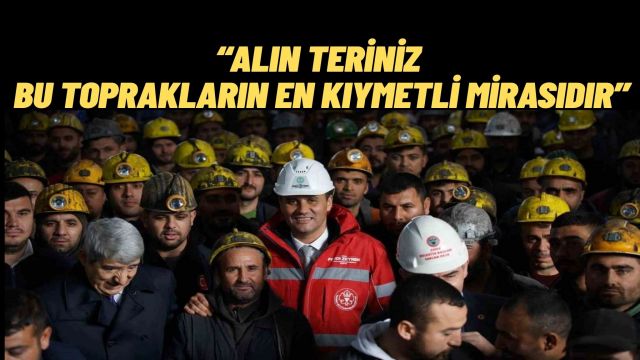 Mansur Yavaş’tan Madencilere Anlamlı Mesaj