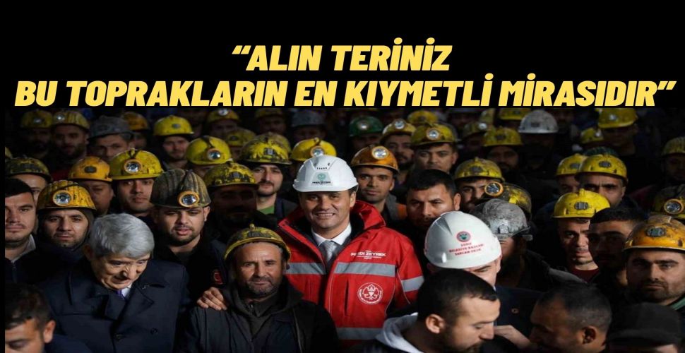 Mansur Yavaş’tan Madencilere Anlamlı Mesaj