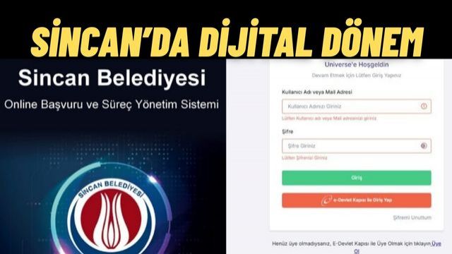 Sincan’da İmar ve Şehircilikte Dijital Dönüşüm