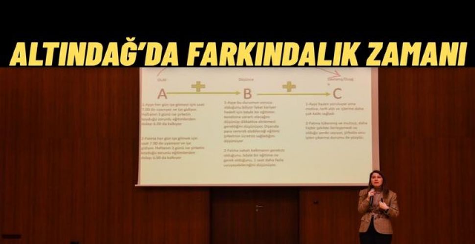 Altındağlı Kadınları Bilinçlendiren Seminer Yoğun İlgi Gördü