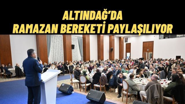 Başkan Tiryaki Aydınlıkevler Halkıyla İftarda Buluştu