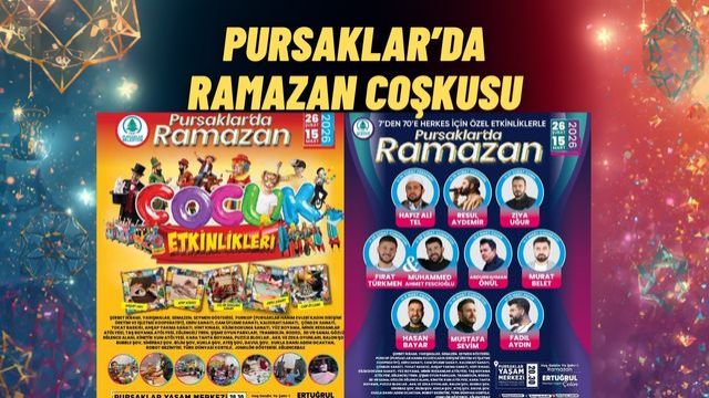 Pursaklar’da Ramazan Şöleni Başlıyor