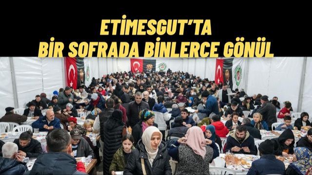Ramazan Sofraları Etimesgut’ta Birlik ve Beraberlik İçinde Kuruluyor