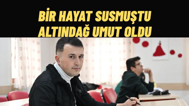 Altındağ’da İkinci Hayat Enes’in Azim Dolu Mücadelesi