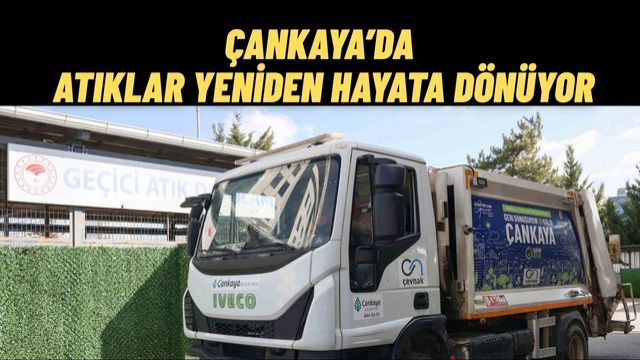 Çankaya’da Atıklar Ekonomiye Kazandırılıyor