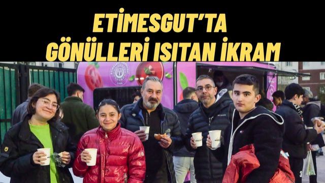 Etimesgut Belediyesi’nden Stadyum Önünde Çorba İkramı