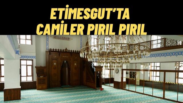 Etimesgut’ta Camilerde Kapsamlı Temizlik