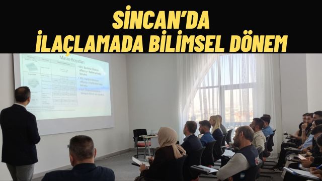 Sincan Belediyesi'nden Bilimsel İlaçlama Hamlesi