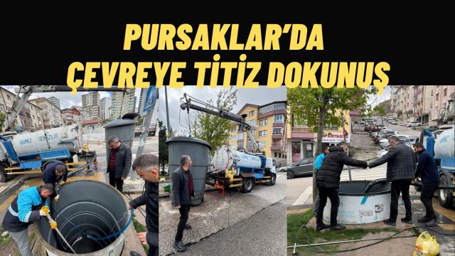 Pursaklar’da Sistemli Temizlik Seferberliği Önce Toplama Sonra Yıkama