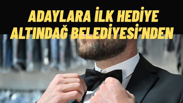Altındağ Belediyesinden Evlenecek Çiftlere Damatlık Desteği