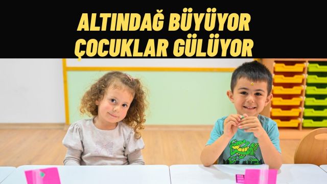 Altındağ’a Anlamlı Yatırım Zehra Sena Gültekin Kreşi Hizmete Açıldı