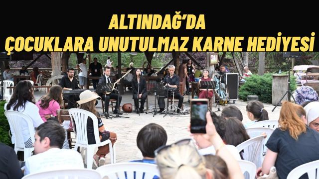 Altınköy'de Karne Sevinci Şenliğe Dönüştü