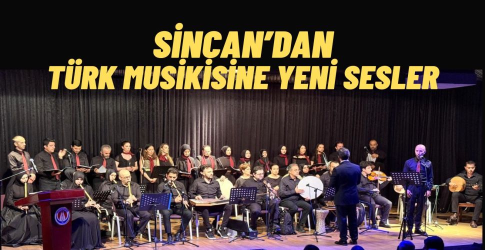 Sincan Belediyesi Türk Musikisi Konservatuvarı’nda Mezuniyet Coşkusu