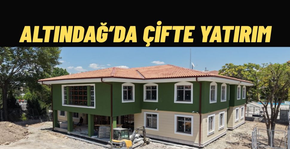 Altındağ’a Değer Katacak İki Yatırımda Son Viraj