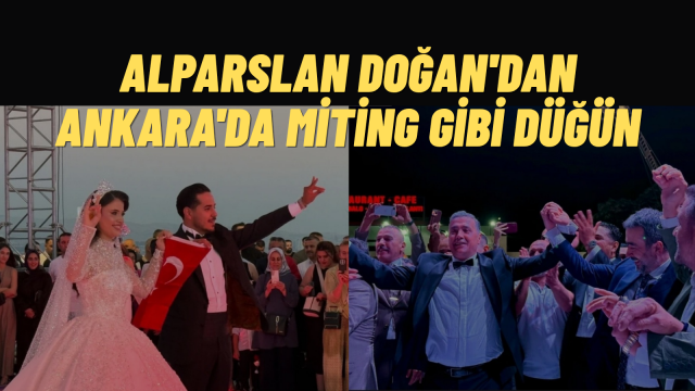 Ankara’da Siyaset Ve Cemiyet Dünyasını Buluşturan Düğün Doğan Ve Çelik Ailelerinin Mutlu Gecesi