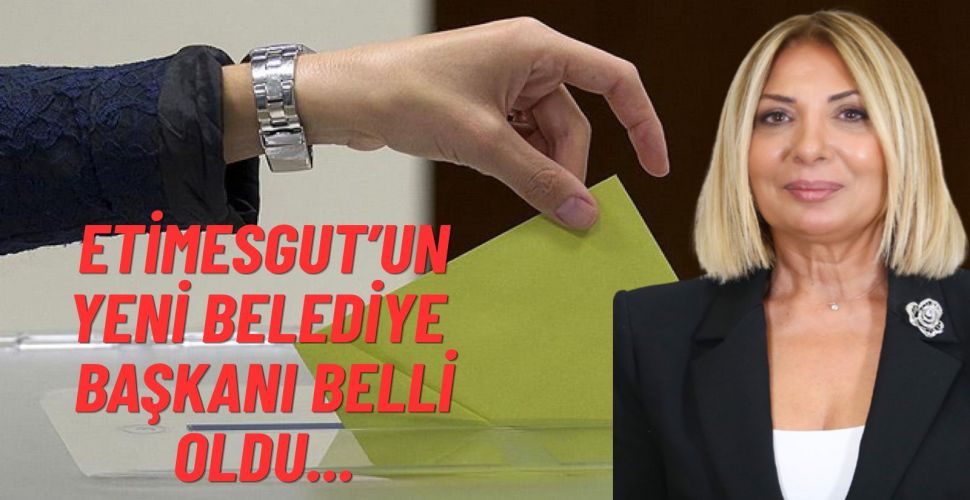 CHP'li Meclis üyesi Seda Dilber Etimesgut Belediye Başkanı seçildi...