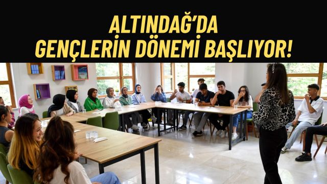 Altındağ’da Gençlere Eğitimden Spora, Kültürden Sanata Büyük Destek