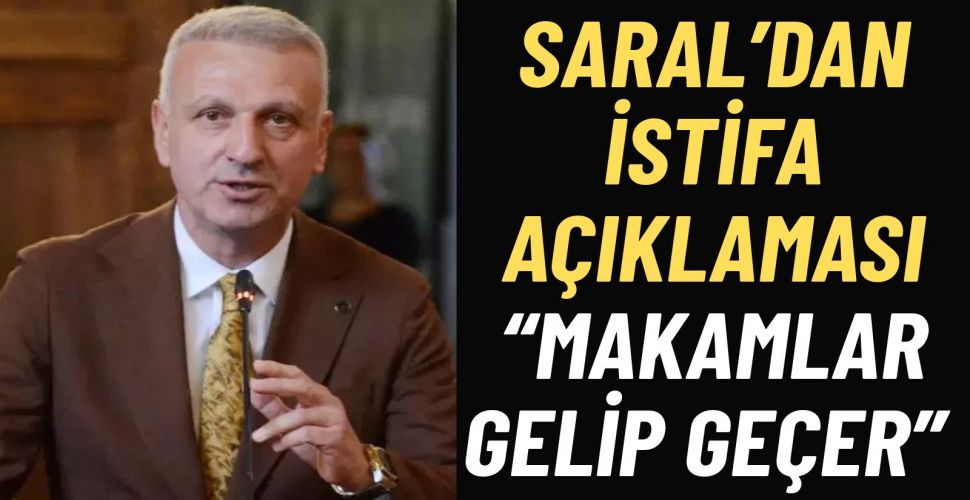 Oktay Saral Cumhurbaşkanı Başdanışmanlığı Görevinden İstifa Etti