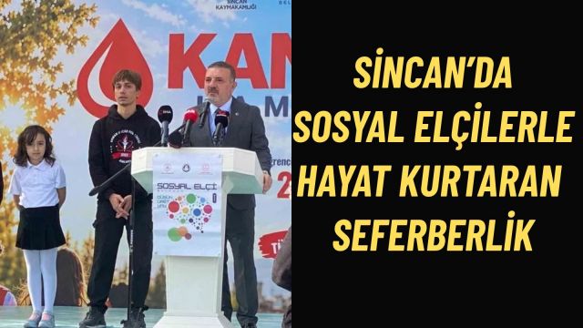 Sincan’da Sosyal Elçiler İyiliği Büyütüyor Hedef Yeni Bir Kan Bağışı Rekoru