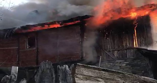 Nallıhan'da yangın