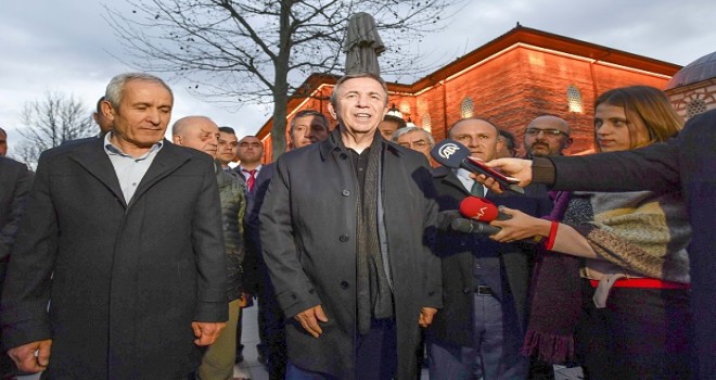 Bugün mazbatasını alıyor, güne Hacı Bayram-ı Velli Türbesinde başladı