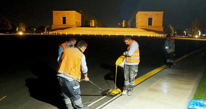 Anıtkabir 30 Ağustos'a hazır...