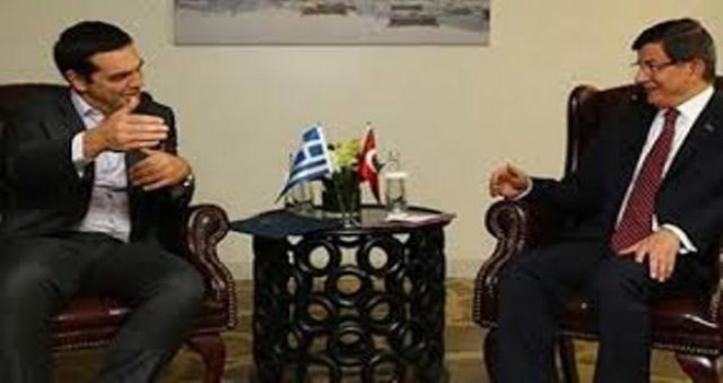 Davutoğlu uyardı, Çipras anında sildi