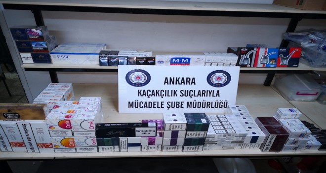 Kaçak parfümeri operasyonu