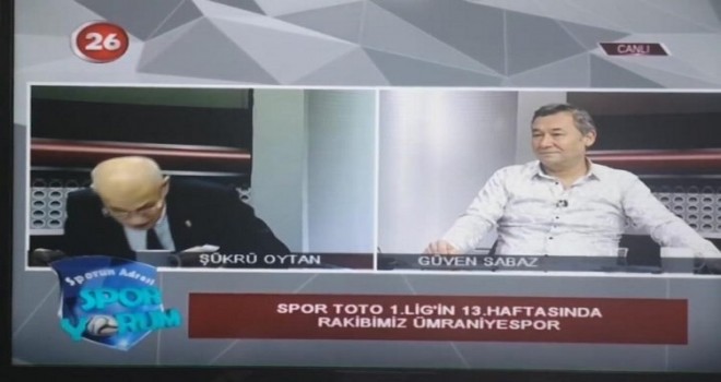 Spor yorumcusu Canlı yayında yere yığıldı...