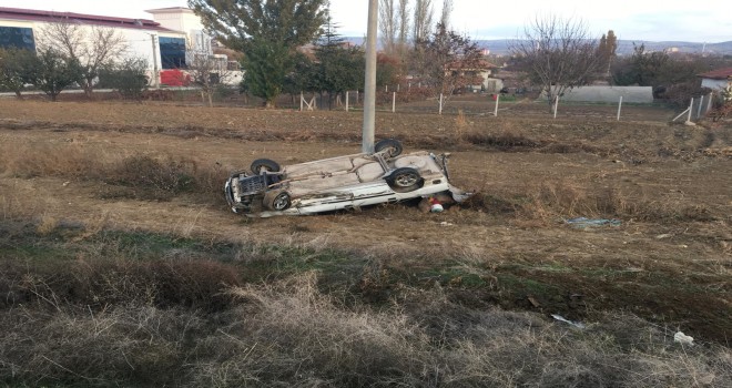 Kırıkkale'de trafik kazası