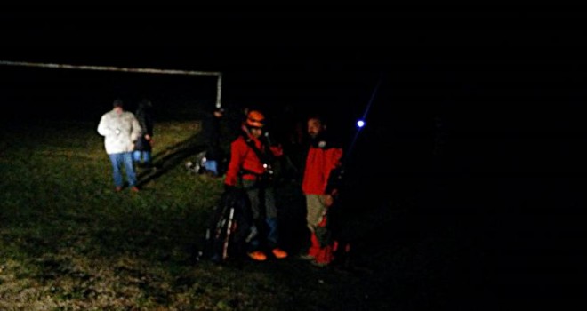 Mahsur kalan kadın dağcı kurtarıldı