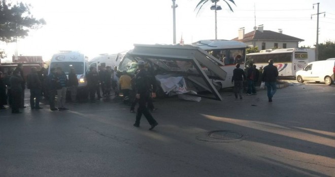 Kırıkkale'de öğrenci servisi kaza yaptı: 1 Ölü