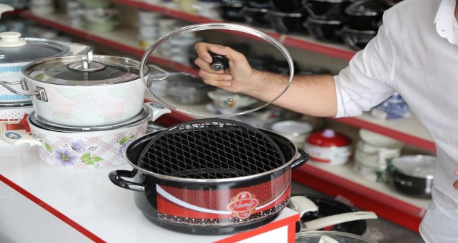 Patentini aldığı nostaljik tencereyi Avrupa'ya ihraç ediyor