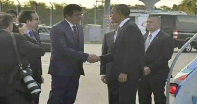 Obama'yı Erdoğan karşılamadı