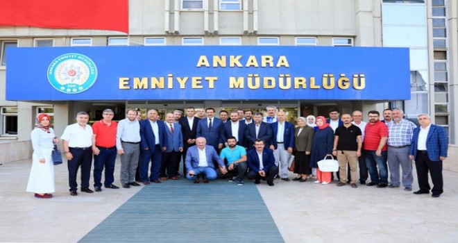 Mustafa Ak'tan Emniyet ve Özel Harekat'a geçmiş olsun ziyareti