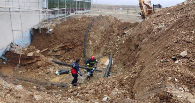 Konya'da toprak kayması