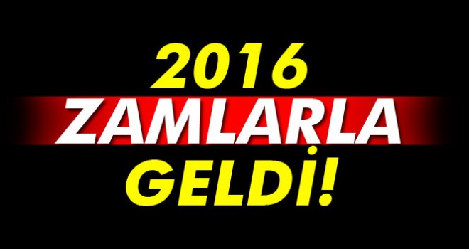 2016 zamlarla geldi