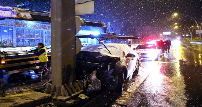 Ankara'da kazalı gece