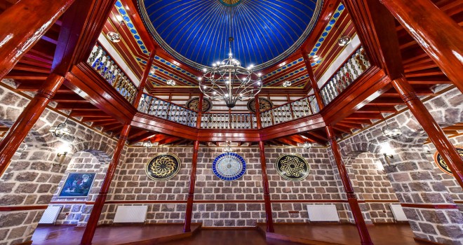 451 yıl öncenin Mevlevihanesi Hamamarkası’n da hayat buldu