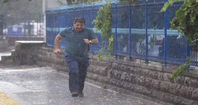 Ankara ve Kırıkkale'de yoğun sağanak...