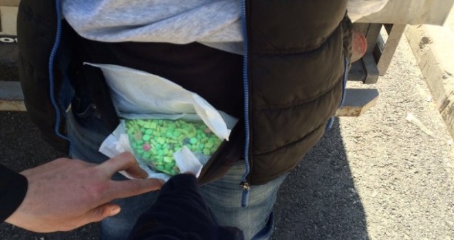 20 bin liralık uyuşturucu ele geçirildi