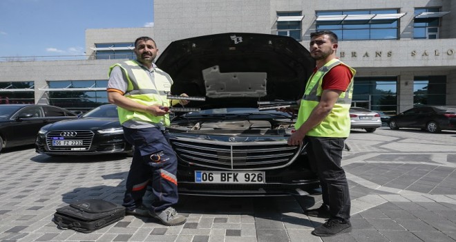 Ankara Büyükşehir'de çakarlı araç devri sona erdi...