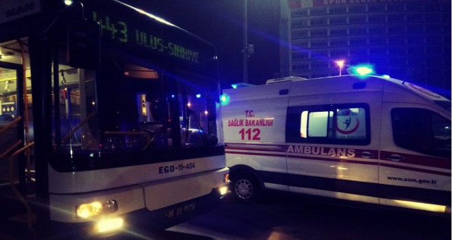 EGO Şoförü öyle birşey yaptı ki herkes şaşkınlıkla izledi